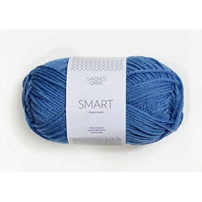 Sandnes Garn Smart Col.6026 Blaklokke aprox. 100 m 50 g Sandnes Garn Smart Col.6026 Blaklokke aprox. 100 m 50 g