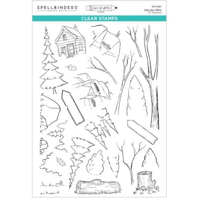 Spellbinders Into the Wild Juego de sellos transparentes de Josh Griffiths Studio Spellbinders Into the Wild Juego de sellos transparentes de Josh Griffiths Studio