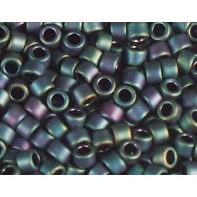 Toho Cuentas japonesas cilindro Treasure mate lila/verde 1,8mm.11/0 100gr. Toho Cuentas japonesas cilindro Treasure mate lila/verde 1,8mm.11/0 100gr.