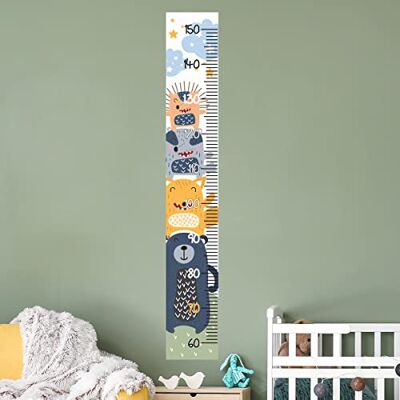 Ambiance Sticker Adhesivo decorativo para pared (30 x 50 cm), diseño de animales farsores Ambiance Sticker Adhesivo decorativo para pared (30 x 50 cm), diseño de animales farsores