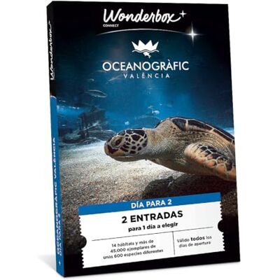 WONDERBOX Connect Caja Regalo Oceanografic Valencia para 2 pers. WONDERBOX Connect Caja Regalo Oceanografic Valencia para 2 pers.