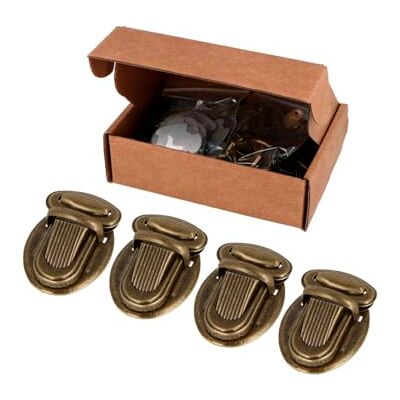 VELOX Broche Tupi Ovalado Acero Oro Viejo 34x25 mm. 30u. VELOX Broche Tupi Ovalado Acero Oro Viejo 34x25 mm. 30u.