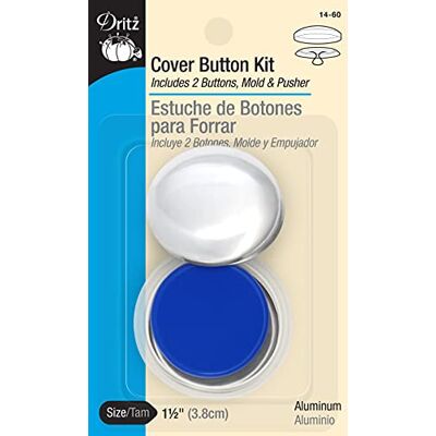 Dritz Cover Button Kits-Size 60 1-1/2" 2/Pkg Dritz Cover Button Kits-Size 60 1-1/2" 2/Pkg