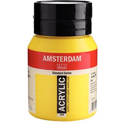 Amsterdam Standard Series Colores Acrílicos Bote 500 ml Amarillo Azo Claro 268 (17722682) Amsterdam Standard Series Colores Acrílicos Bote 500 ml Amarillo Azo Claro 268 (17722682)
