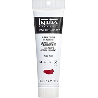Liquitex LQX ACRILICO HEAVY BODY 138ML TONO CARMESÍ ALIZARINA PERMANENTE Liquitex LQX ACRILICO HEAVY BODY 138ML TONO CARMESÍ ALIZARINA PERMANENTE