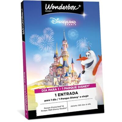 WONDERBOX Connect Caja Regalo Disneyland Paris 1 día para 1 pers. WONDERBOX Connect Caja Regalo Disneyland Paris 1 día para 1 pers.