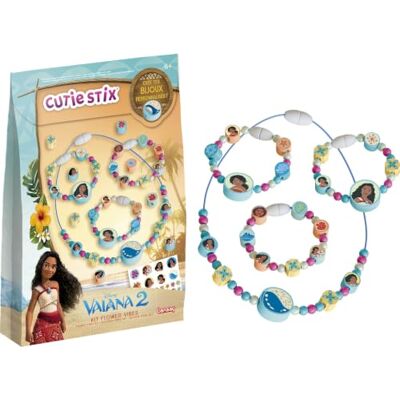 Lansay Cutie STIX Disney VAIANA 2 Kit Flower Vibes Creación de Joyas Infantil Collares y Pulseras Personalizables Cuentas y Stix precortados Joyas DIY con Licencia Oficial Lansay Cutie STIX Disney VAIANA 2 Kit Flower Vibes Creación de Joyas Infantil Collares y Pulseras Personalizables Cuentas y Stix precortados Joyas DIY con Licencia Oficial