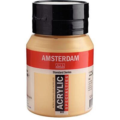 Amsterdam Standard Series Colores Acrílicos Bote 500 ml Oro Claro 802 (17728022) Amsterdam Standard Series Colores Acrílicos Bote 500 ml Oro Claro 802 (17728022)