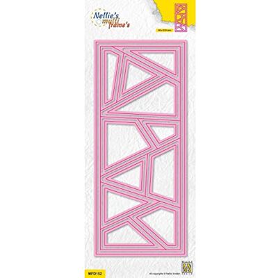 Nellie's Choice Formas Geométricas-13 Troqueles de Marco Múltiple-8,8 x 21 cm-para Hacer Tarjetas, Navidad, Scrapbooking, Manualidades, DIY, Rosa, 88x210mm Nellie's Choice Formas Geométricas-13 Troqueles de Marco Múltiple-8,8 x 21 cm-para Hacer Tarjetas, Navidad, Scrapbooking, Manualidades, DIY, Rosa, 88x210mm