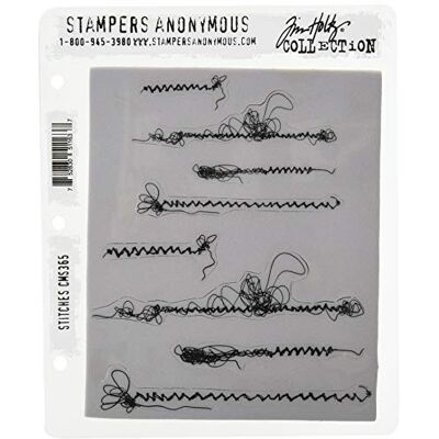 Stampers Anonymous Unbekannt Tim Holtz-Sello Adhesivo (17,8 x 21,6 cm), Caucho, Puntadas, 7 x 8.5 inches Stampers Anonymous Unbekannt Tim Holtz-Sello Adhesivo (17,8 x 21,6 cm), Caucho, Puntadas, 7 x 8.5 inches