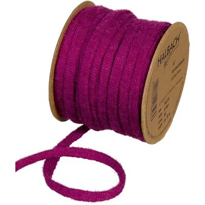 Halbach Cinta de Seda para Tejer de Lana (Vegana), Ancho: 8 mm, Longitud: 15 m, Hilo de Manguera rellenable con Alambre, para proyectos de Bricolaje y Placas de Nombre, Color: Lila Halbach Cinta de Seda para Tejer de Lana (Vegana), Ancho: 8 mm, Longitud: 15 m, Hilo de Manguera rellenable con Alambre, para proyectos de Bricolaje y Placas de Nombre, Color: Lila
