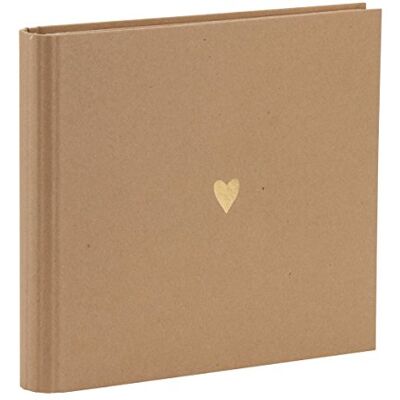 Rössler Pure Love Kraft Libro/Álbum de Invitados con Corazón, 220 X 230, 30 Páginas Rössler Pure Love Kraft Libro/Álbum de Invitados con Corazón, 220 X 230, 30 Páginas