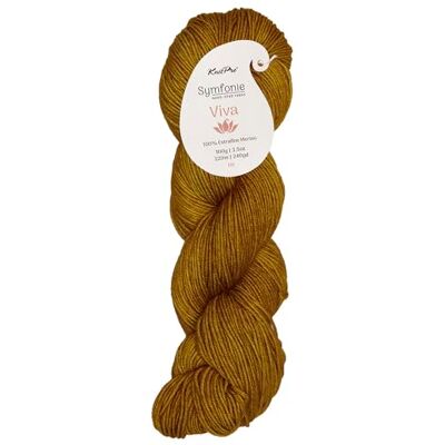 Symfonie Yarns Viva Spicy Mustard Merino 100 g Hilo Symfonie Yarns Viva Spicy Mustard Merino 100 g Hilo