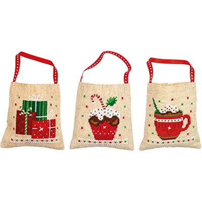 Vervaco Vevaco Kits De Punto De Cruz Contado Bolsas Aromáticas DIY Creativo Set REGALO MOTIVOS DE NAVIDAD JUEGO DE 3 Manualidades Bordar Kit Principiantes Decoration Hogar Regalo ca. 9 x 9 cm Cross Stitch Vervaco Vevaco Kits De Punto De Cruz Contado Bolsas Aromáticas DIY Creativo Set REGALO MOTIVOS DE NAVIDAD JUEGO DE 3 Manualidades Bordar Kit Principiantes Decoration Hogar Regalo ca. 9 x 9 cm Cross Stitch