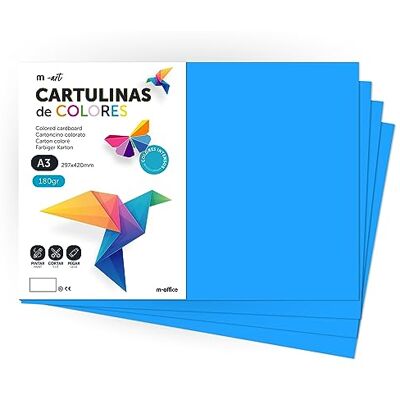 m-office - A4 Cardstock - Amarillo - 180 g/m² - Cardstock m-office - A4 Cardstock - Amarillo - 180 g/m² - Cardstock