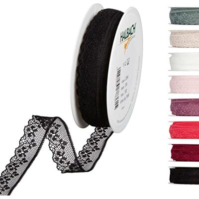 Halbach Cinta de encaje negro 18 m 18 m Halbach Cinta de encaje negro 18 m 18 m