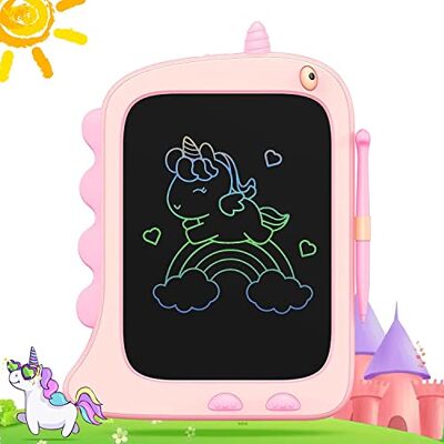 ORSEN Tableta de Escritura LCD 8,5 Pulgadas, Tablero de Dibujo Electrónico, Pizarra Infantil Juguetes de Unicornio Regalo de Cumpleaños para Niñas y Niños de 3 4 5 6 7 8 Años Regalos para Niños Rosa ORSEN Tableta de Escritura LCD 8,5 Pulgadas, Tablero de Dibujo Electrónico, Pizarra Infantil Juguetes de Unicornio Regalo de Cumpleaños para Niñas y Niños de 3 4 5 6 7 8 Años Regalos para Niños Rosa