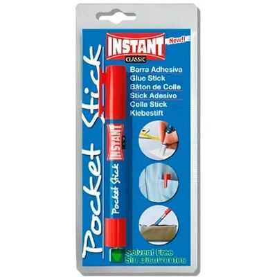 Instant Pegamento de Barra Pocket Stick Classic 5 g (12 Unidades) Instant Pegamento de Barra Pocket Stick Classic 5 g (12 Unidades)