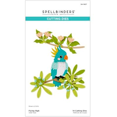 Spellbinders Troqueles grabados Flying High de la colección Cheerful Chirps Spellbinders Troqueles grabados Flying High de la colección Cheerful Chirps