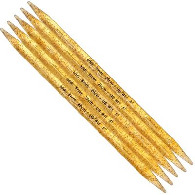 Addi Agujas de doble punta Champagne 20 cm 8.00 mm 1 unidad Addi Agujas de doble punta Champagne 20 cm 8.00 mm 1 unidad