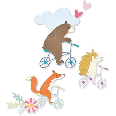 Sizzix Juego de troqueles Thinlits 11PK Joy Riders de Olivia Rose Capítulo 2 2022 Sizzix Juego de troqueles Thinlits 11PK Joy Riders de Olivia Rose Capítulo 2 2022