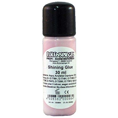 Eulenspiegel Pegamento especial para tatuajes de purpurina, 30 ml, Pegamento brillante Eulenspiegel Pegamento especial para tatuajes de purpurina, 30 ml, Pegamento brillante