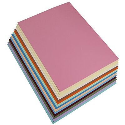 Clairefontaine Paquete Papel Maya 28 Hojas Papel de Dibujo Liso Surtido Pastel 50x70 cm 270g Ideal para el Dibujo y las Actividades Creativas Clairefontaine Paquete Papel Maya 28 Hojas Papel de Dibujo Liso Surtido Pastel 50x70 cm 270g Ideal para el Dibujo y las Actividades Creativas
