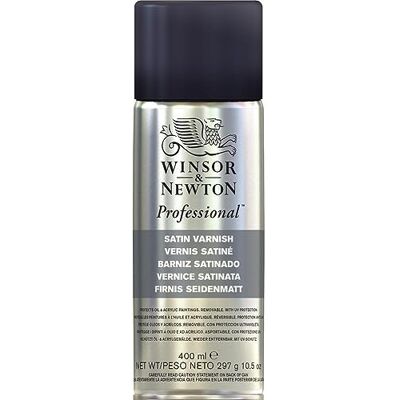 Winsor & Newton Barniz en Spray Satinado, 400 ml Winsor & Newton Barniz en Spray Satinado, 400 ml