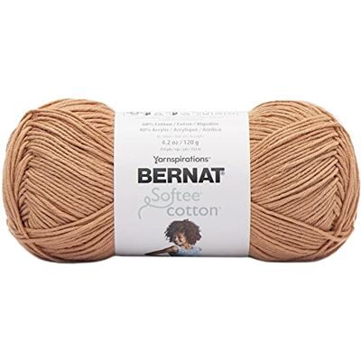 Bernat Softee Cotton Yarn-Sandstone Bernat Softee Cotton Yarn-Sandstone