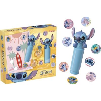 Lansay Stitch – Stickers Fun Set de Pegatinas Creativo para niños con 200 Stickers de Colores, 10 láminas ilustradas con Personajes y un Sello Divertido Decorar, Jugar y Crear Desde los 5 años Lansay Stitch – Stickers Fun Set de Pegatinas Creativo para niños con 200 Stickers de Colores, 10 láminas ilustradas con Personajes y un Sello Divertido Decorar, Jugar y Crear Desde los 5 años