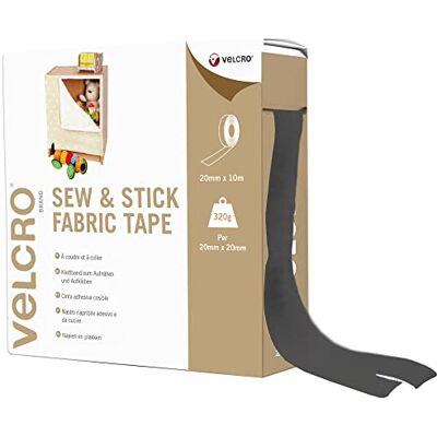 Velcro - VEL-EC60282 - Negro - 20 mm x 10 m - cinta de velcro Velcro - VEL-EC60282 - Negro - 20 mm x 10 m - cinta de velcro