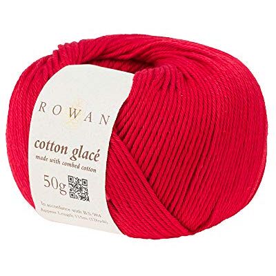 Rowan Cotton Glacé Poppy Hilo de algodón 100% (50 g) Rowan Cotton Glacé Poppy Hilo de algodón 100% (50 g)