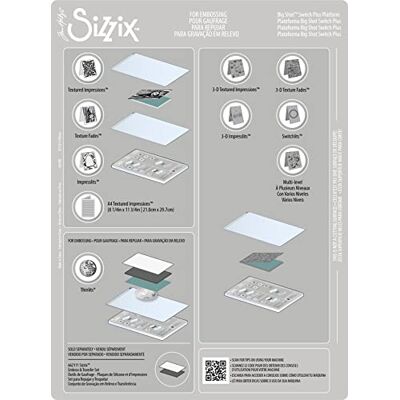 Sizzix Big Shot Switch Plus Accessory Platform, Standard inspired by Tim Holtz Sizzix Big Shot Switch Plus Accessory Platform, Standard inspired by Tim Holtz