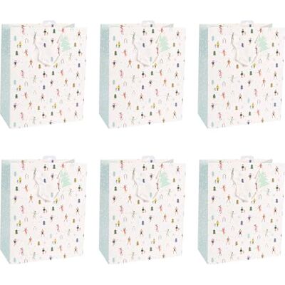 Eurowrap Clairefontaine – Juego de 6 bolsas de regalo Excellia – Tamaño ancho – 26,5 x 14 x 33 cm – 210 g – Patrón: esquí, esquiadores, nieve, bolsa de invierno, bolsa de Navidad, ideal para: Eurowrap Clairefontaine – Juego de 6 bolsas de regalo Excellia – Tamaño ancho – 26,5 x 14 x 33 cm – 210 g – Patrón: esquí, esquiadores, nieve, bolsa de invierno, bolsa de Navidad, ideal para: