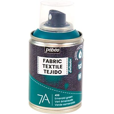 Pintura para tela Pebeo 7A VERDE ESMERALDA 100ml spray Pintura para tela Pebeo 7A VERDE ESMERALDA 100ml spray