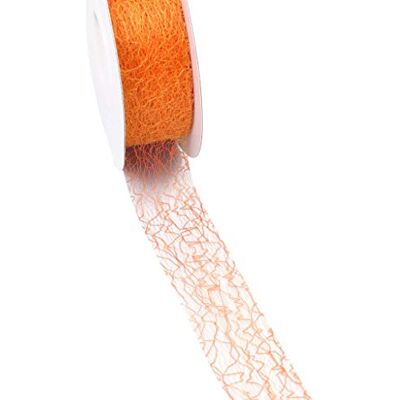 Deko und Band Spiderweb Banda Decorativa – 3 cm Naranja – Rollo 25 m – 67 018 de R 30 Deko und Band Spiderweb Banda Decorativa – 3 cm Naranja – Rollo 25 m – 67 018 de R 30