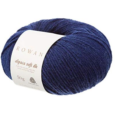 Rowan Alpaca Soft DK M. Blue 70% Lana 30% Alpaca 50 g Rowan Alpaca Soft DK M. Blue 70% Lana 30% Alpaca 50 g
