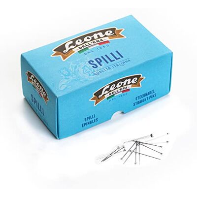 Dell Alfileres para Camisas de Acero Inoxidable 304 con Cabeza de Gota Plateada Caja de 10000 Unidades 0,60 x 26 mm Dell Alfileres para Camisas de Acero Inoxidable 304 con Cabeza de Gota Plateada Caja de 10000 Unidades 0,60 x 26 mm