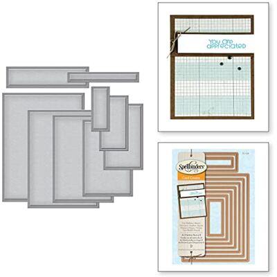 Spellbinders S5-132 Producto de creación de álbumes de Recortes, Color Dorado Spellbinders S5-132 Producto de creación de álbumes de Recortes, Color Dorado