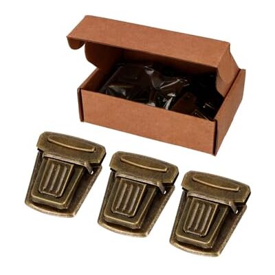 VELOX Broche Tupi Rectangular Acero Oro Viejo 45x37 mm. 12u. VELOX Broche Tupi Rectangular Acero Oro Viejo 45x37 mm. 12u.