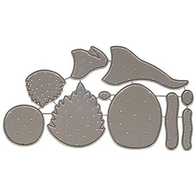 Rayher Plantilla troquelado duendes, 0,7-3,8 x 0,5-5,6 cm, para recortes y relieves, Rayher Plantilla troquelado duendes, 0,7-3,8 x 0,5-5,6 cm, para recortes y relieves,