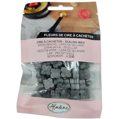 Aladine 60 perlas de cera para crear sello de cera, flores de cera, nacimiento, cartas, correos, menús y regalos 72652 Aladine 60 perlas de cera para crear sello de cera, flores de cera, nacimiento, cartas, correos, menús y regalos 72652