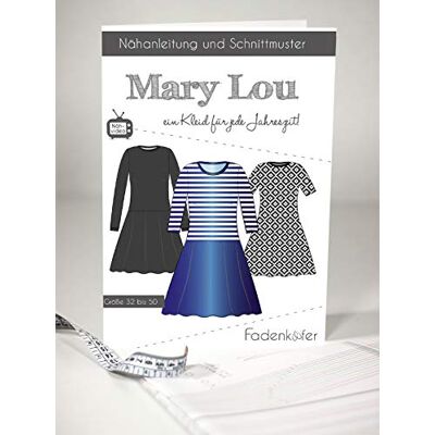 Vestido de patrón Fadenkäfer Mary Lou para Damen - Guía de costura fácil Vestido de patrón Fadenkäfer Mary Lou para Damen - Guía de costura fácil