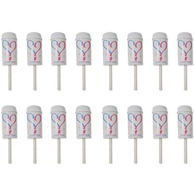 Beistle Pomos de confeti para hombre (16 piezas), color azul Beistle Pomos de confeti para hombre (16 piezas), color azul