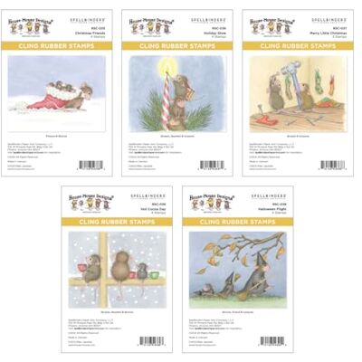 Spellbinders House-Mouse Holiday Friends Collector Bundle Spellbinders House-Mouse Holiday Friends Collector Bundle