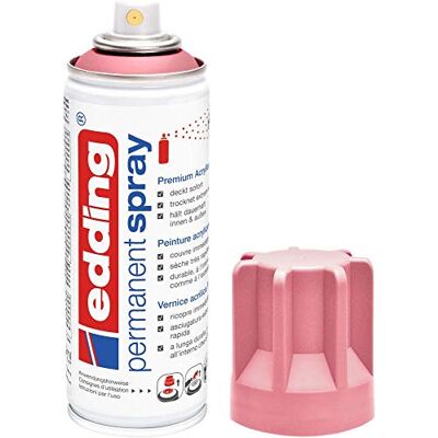 Edding Spray Permanente de Pintura Acrílica 200 ml Malva Noble Mate. Edding Spray Permanente de Pintura Acrílica 200 ml Malva Noble Mate.