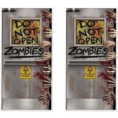 Beistle Zombies Cubierta para Puerta de Laboratorio 1 Unidad Multicolor Beistle Zombies Cubierta para Puerta de Laboratorio 1 Unidad Multicolor