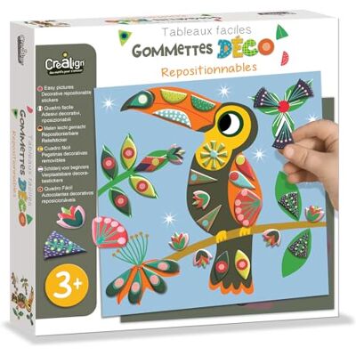 Créa Lign' - Pájaro GOMETAS REPOSICIONABLES () Créa Lign' - Pájaro GOMETAS REPOSICIONABLES ()