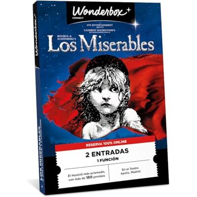 WONDERBOX Connect Caja Regalo Los Miserables para 2 pers. WONDERBOX Connect Caja Regalo Los Miserables para 2 pers.