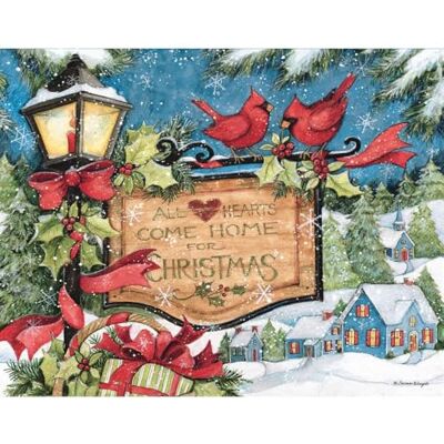 LANG Tarjetas de Navidad en caja de corazones () LANG Tarjetas de Navidad en caja de corazones ()